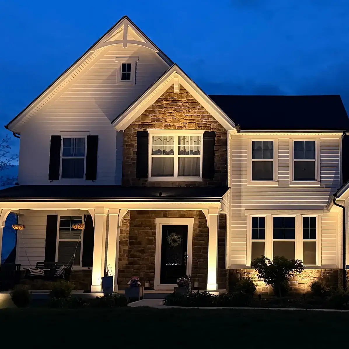 Landscape Lighting Installation