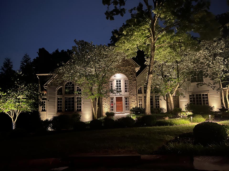 Landscape Lighting Installation